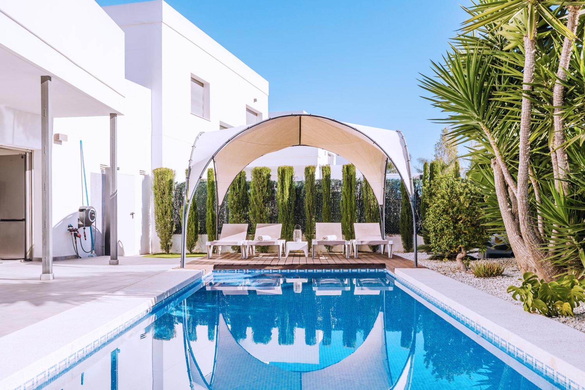 Casa Coco Stylisches Beachhouse Mit Pool & Sundeck Els Poblets Denia 외부 사진