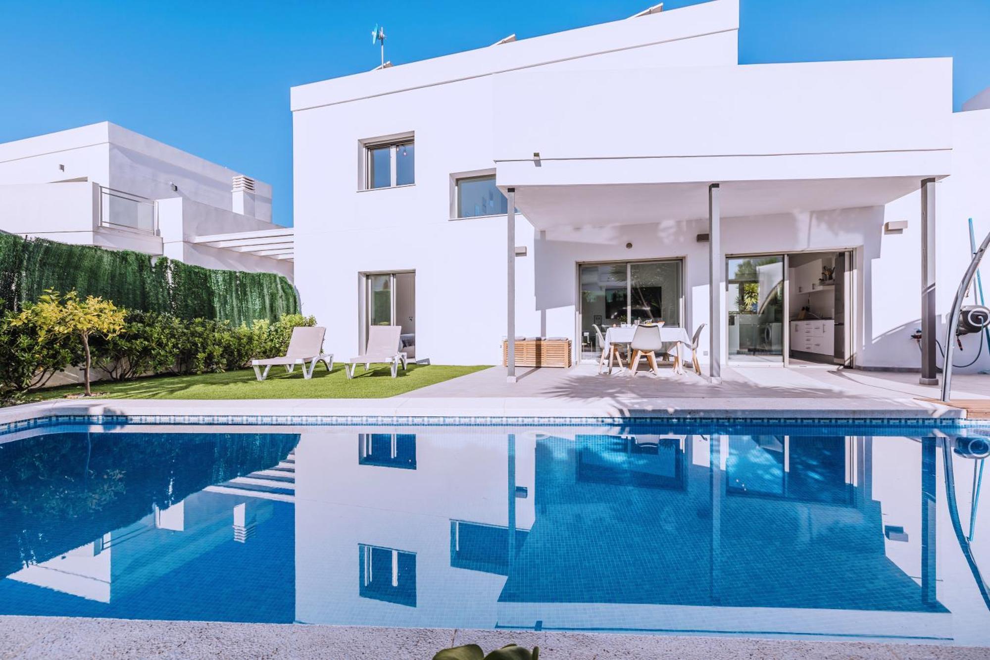 Casa Coco Stylisches Beachhouse Mit Pool & Sundeck Els Poblets Denia 외부 사진