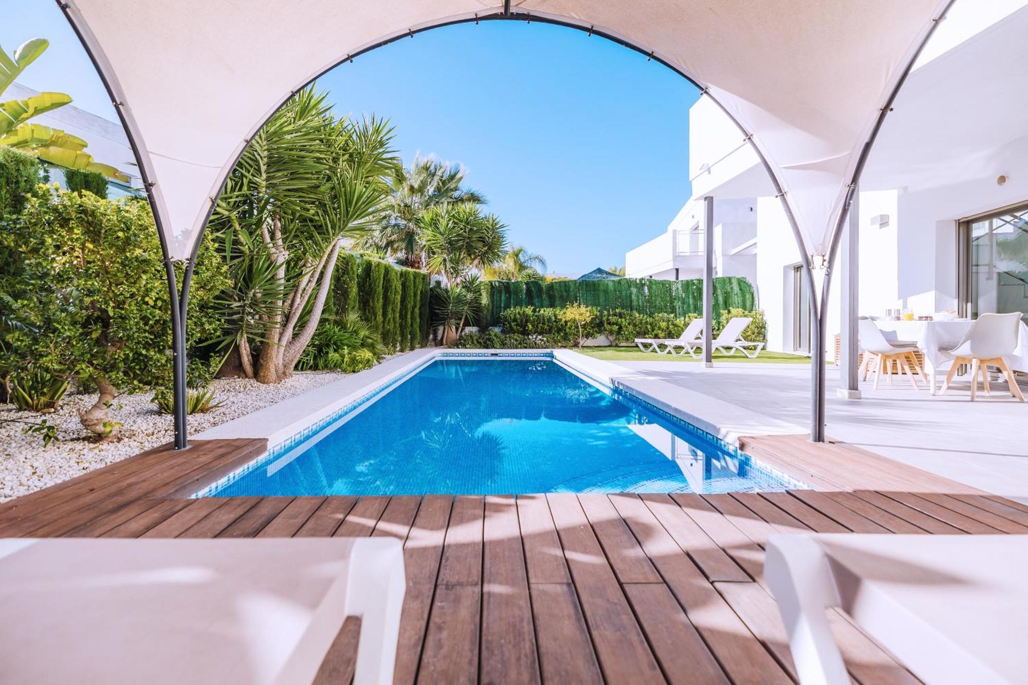 Casa Coco Stylisches Beachhouse Mit Pool & Sundeck Els Poblets Denia 외부 사진