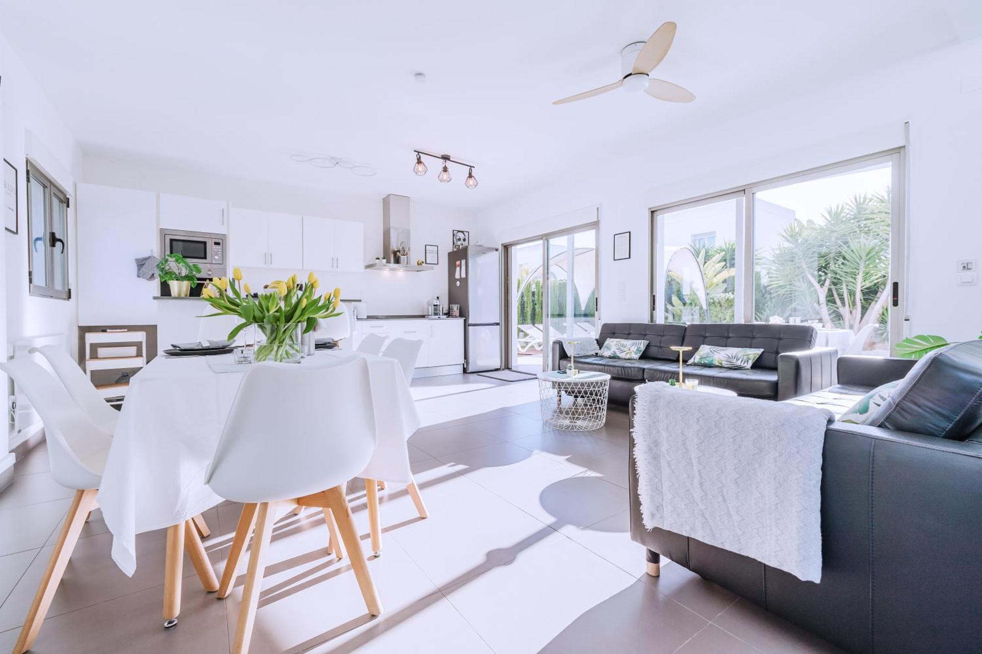 Casa Coco Stylisches Beachhouse Mit Pool & Sundeck Els Poblets Denia 외부 사진